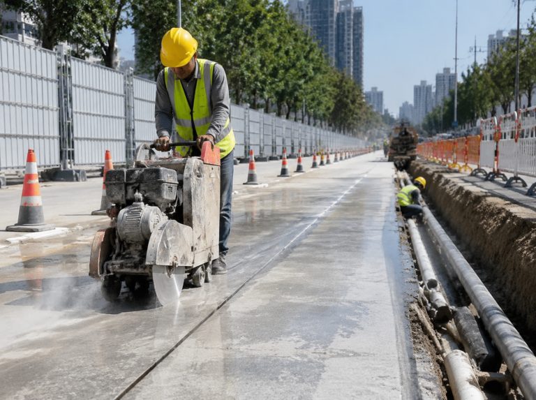 雁江区混凝土路面静力切割
